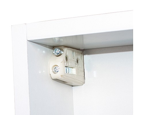 Зеркальный шкаф Style Line Каре 50 L СС-00002372 с подсветкой Белый