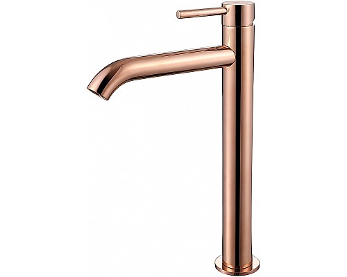 Смеситель для раковины Abber Wasser Kreis AF8111RG Розовое золото