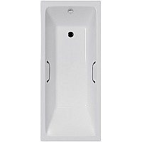Чугунная ванна Delice Level 140x70 DLR230618R с отверстиями под ручки без антискользящего покрытия