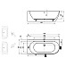 Акриловая ванна Ravak Freedom Corner 170x80 R XC00100040 без гидромассажа