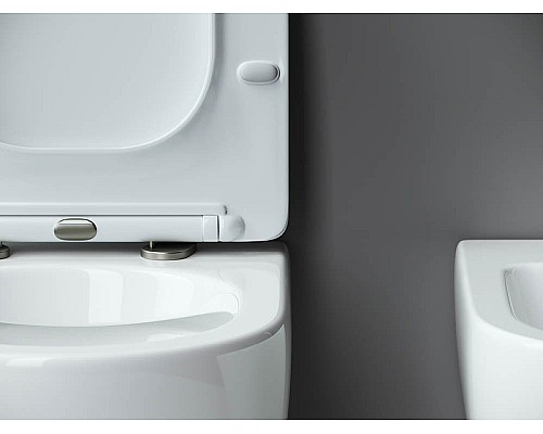 Комплект унитаза с инсталляцией Ceramicanova Metropol CN4002_1001CH_1000 с сиденьем Микролифт и клавишей смыва Хром глянцевый