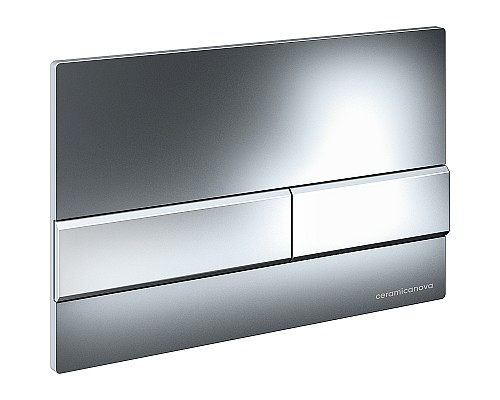 Комплект унитаза с инсталляцией Ceramicanova Metropol CN4002_1002CH_1000 с сиденьем Микролифт и клавишей смыва Хром глянцевый