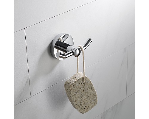 Двойной крючок Timo Saona 13012/00 Хром