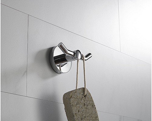 Двойной крючок Timo Saona 13012/00 Хром