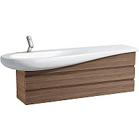 Тумба под раковину Laufen Alessi One 135 4.2436.0.097.630.1 подвесная Орех