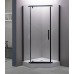 Душевой уголок Esbano ESR-7170B 100x100 профиль Черный матовый стекло прозрачное