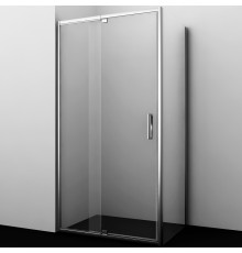 Душевой уголок WasserKRAFT Berkel 130x80 профиль Хром стекло прозрачное