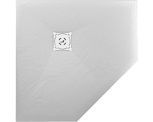 Душевой поддон из искусственного камня RGW Stone Tray ST/T-W 80x80 16155088-01 Белый
