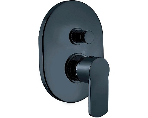 Смеситель для душа Cezares Glam GLAM-VDIM-NOP Черный матовый