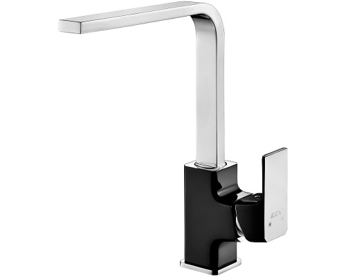 Смеситель для кухни E.C.A. Tiera 103518123EX Черный глянец Хром