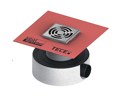 Трап для душа Tece Drainpoint S 114 3601104 с решеткой
