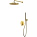 Душевая система Whitecross Y gold YSET04GL Золото