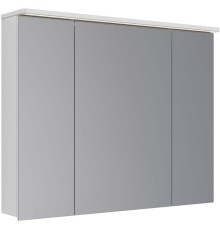 Зеркальный шкаф Lemark Zenon 100 с подсветкой Белый глянец