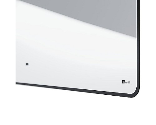 Зеркало Lemark Mioblack 120 LM120ZM-black с подсветкой Черное с сенсорным выключателем и подогревом
