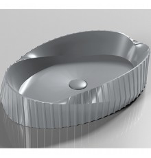Раковина-чаша CeramaLux 60 Серая матовая