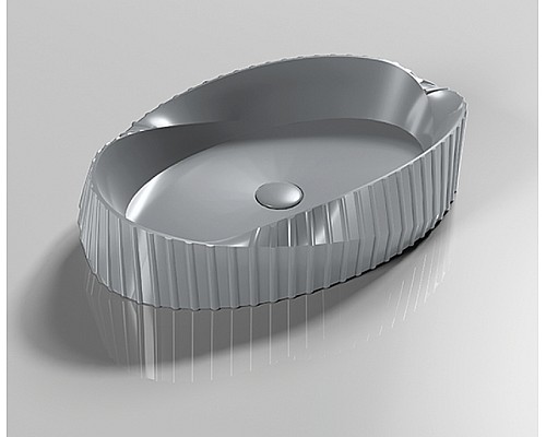 Раковина-чаша CeramaLux 60 78750MPG Серая матовая