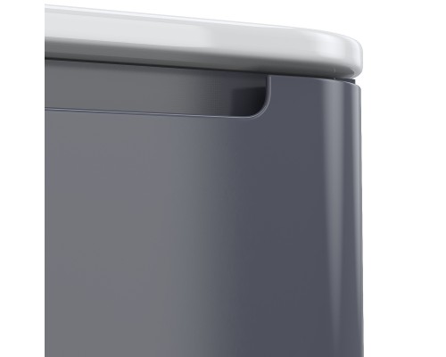 Тумба с раковиной Iddis Edifice 80 EDI80D0i95K подвесная Темно-серая