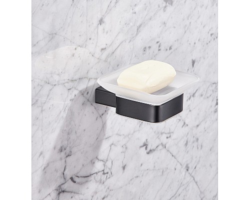 Мыльница Milacio Ultra MCU.952.MB Чёрная матовая