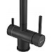 Смеситель для кухни Milacio Ultra MCU.554.TB Total Black