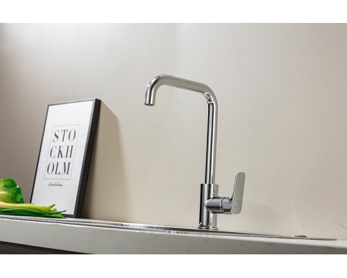 Смеситель для кухни Aquatek Вега AQ1081CR Хром