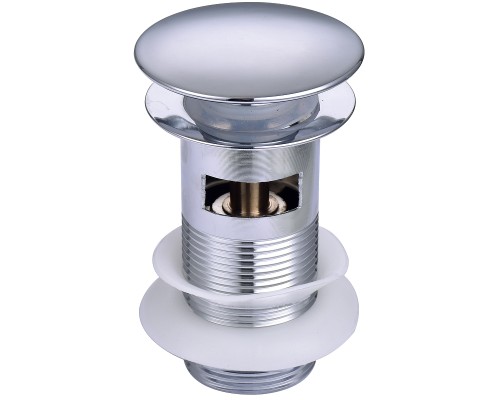 Донный клапан Aquatek AQ6001CR click-clack Хром