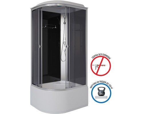 Душевая кабина Niagara Eco 90x70 R E90/70/40R/TN без гидромассажа