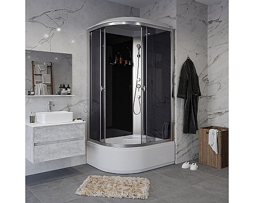 Душевая кабина Niagara Eco 110x80 R E110/80/40R/TN без гидромассажа