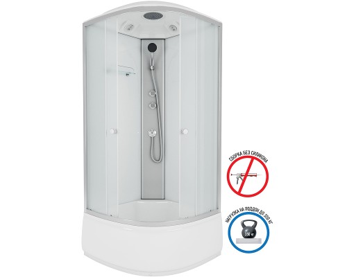 Душевая кабина Niagara Eco 90x90 E90/40/MT без гидромассажа