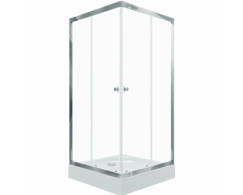 Душевой уголок Triton Вента-Хром 100х80 Щ0000049617 профиль Хром стекло прозрачное