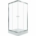 Душевой уголок Triton Вента-Хром 100х80 Щ0000049617 профиль Хром стекло прозрачное