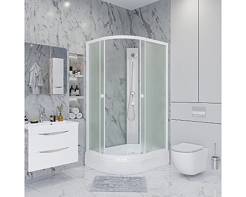 Душевая кабина Niagara Promo 90x70 R P90/70/26R/MT/BK без гидромассажа