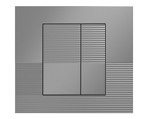Клавиша смыва Grossman Pragma 800.T1.03.110.110 Хром матовый