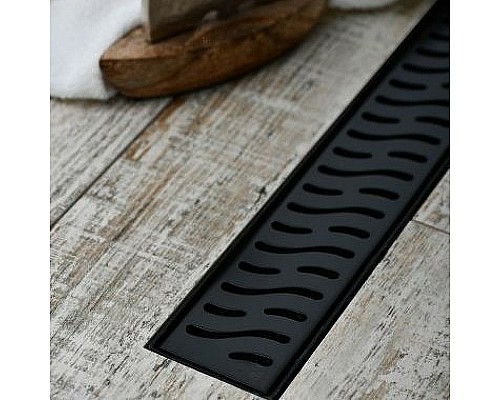 Душевой лоток Paini Harmony 550 CH550HC с Черной матовой решеткой