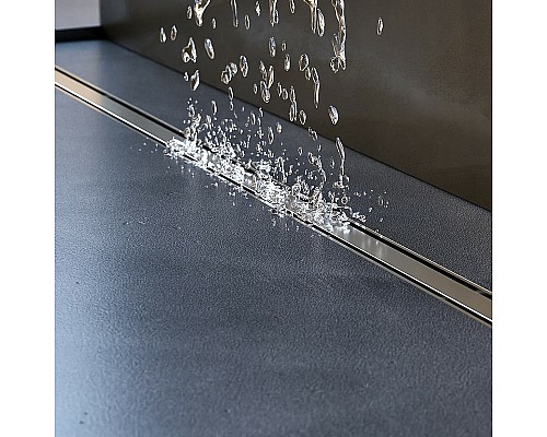 Душевой лоток Paini Slim Line 500 CH500SL с решеткой Хром глянец / под плитку