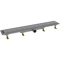 Душевой лоток Paini Line 750 CH750L с решеткой Хром глянец