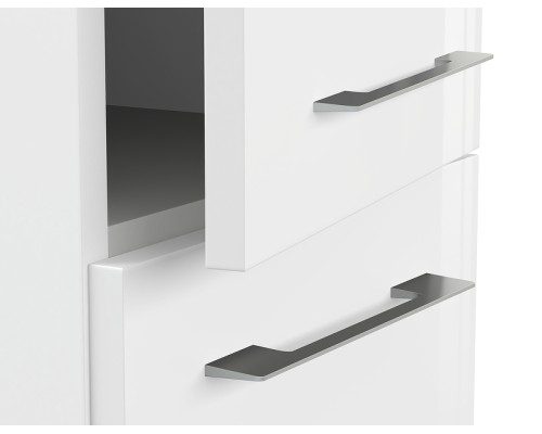 Шкаф пенал Cersanit Lara 30 SB-SL-LAR/Wh подвесной Белый