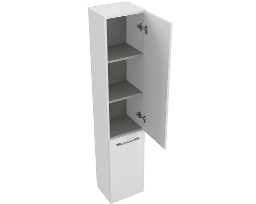 Шкаф пенал Cersanit Lara 30 SB-SL-LAR/Wh подвесной Белый