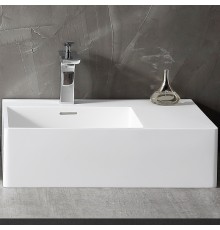 Раковина Abber Stein 56 L Белая матовая