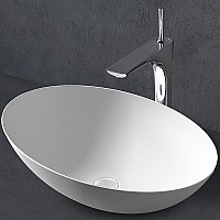 Раковина-чаша Abber Stein 50 AS2609 Белая матовая