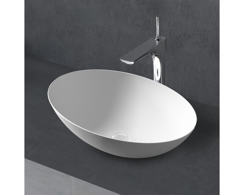 Раковина-чаша Abber Stein 50 AS2609 Белая матовая