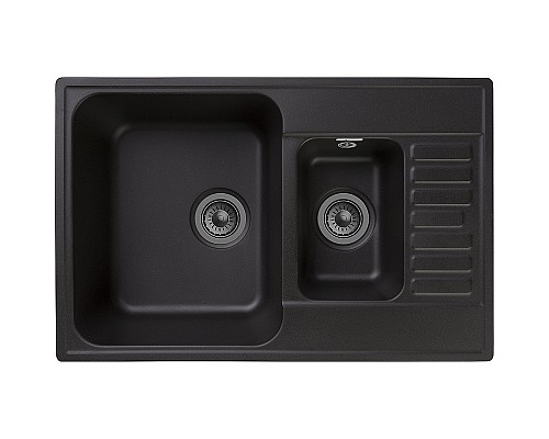 Кухонная мойка GranFest Quarz GF-Z21K Черная Кухонная мойка GranFest Quarz GF-Z21K Черная
