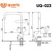 Смеситель для кухни Ulgran Quartz Уголь