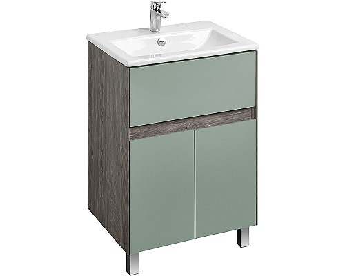 Тумба под раковину Aquaton Форест 60 1A278201FR9C0 Дуб рошелье Сумеречный голубой