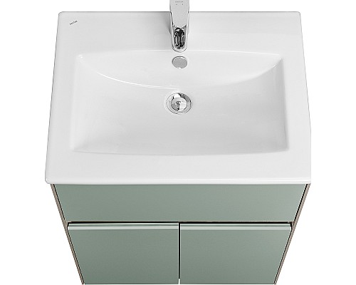 Тумба под раковину Aquaton Форест 60 1A278201FR9C0 Дуб рошелье Сумеречный голубой