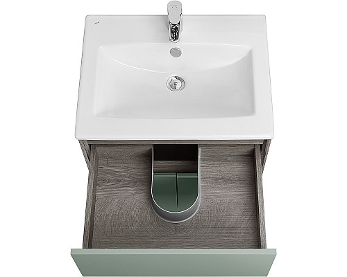 Тумба под раковину Aquaton Форест 60 1A278201FR9C0 Дуб рошелье Сумеречный голубой