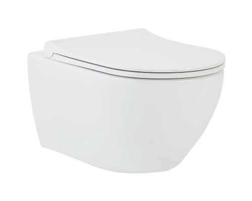 Унитаз beWash Bogen 88393201 подвесной Белый глянцевый с сиденьем Микролифт