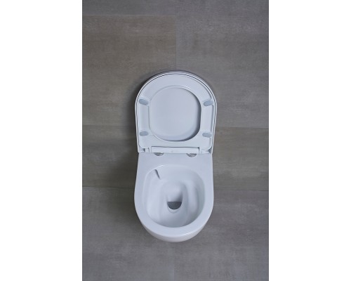 Унитаз beWash Bogen 88393201 подвесной Белый глянцевый с сиденьем Микролифт