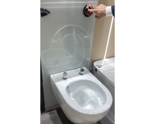 Унитаз beWash Bogen 88393201 подвесной Белый глянцевый с сиденьем Микролифт