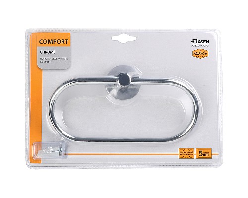 Кольцо для полотенец Fixsen Comfort Chrome FX-85011 Хром