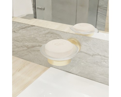 Мыльница Fixsen Comfort Gold FX-87008 Золото матовое